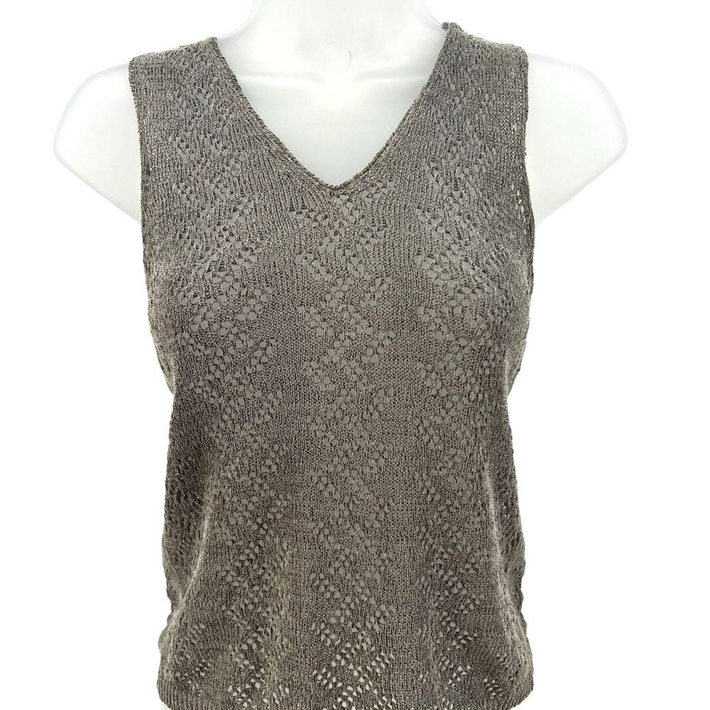 525 America Vintage Gray Sleeveless Top
